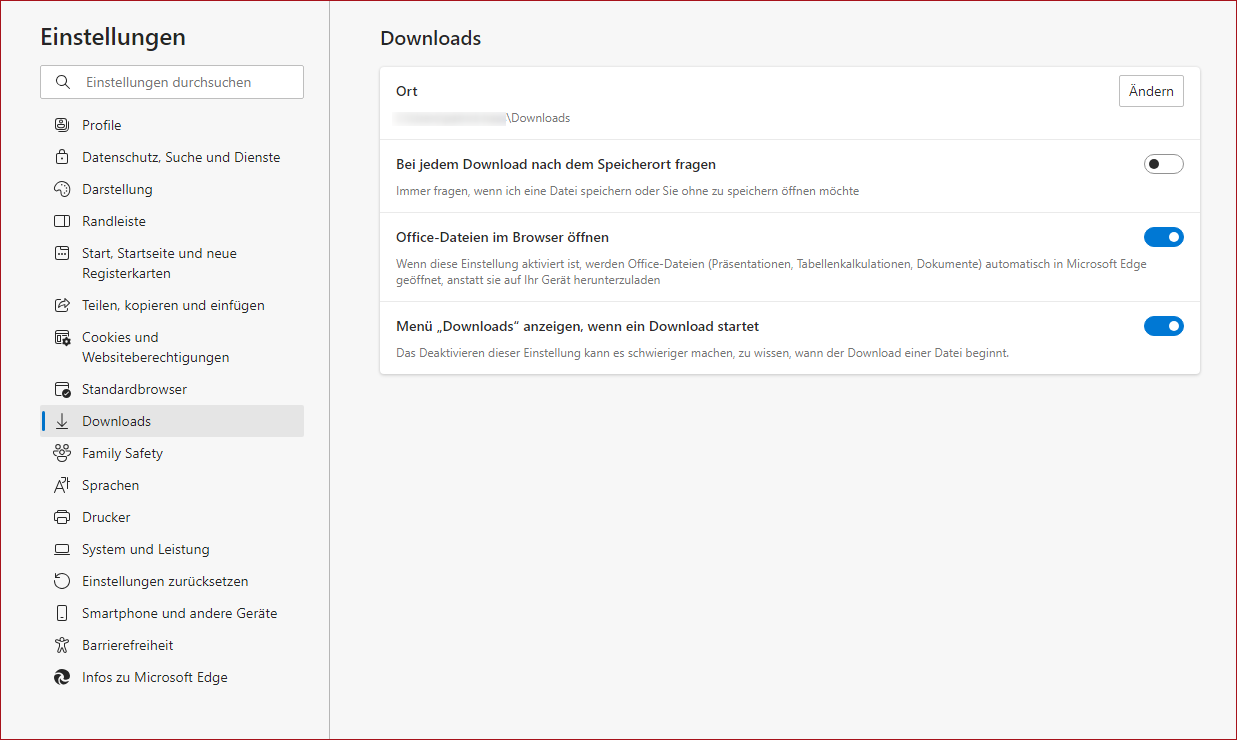 Download Einstellungen Microsoft Edge